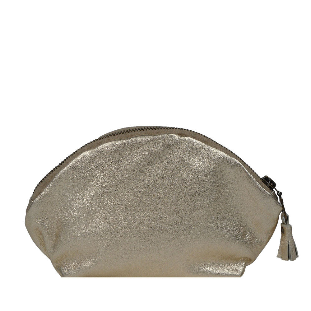 Make up Tasche " Pyramide" - Silber