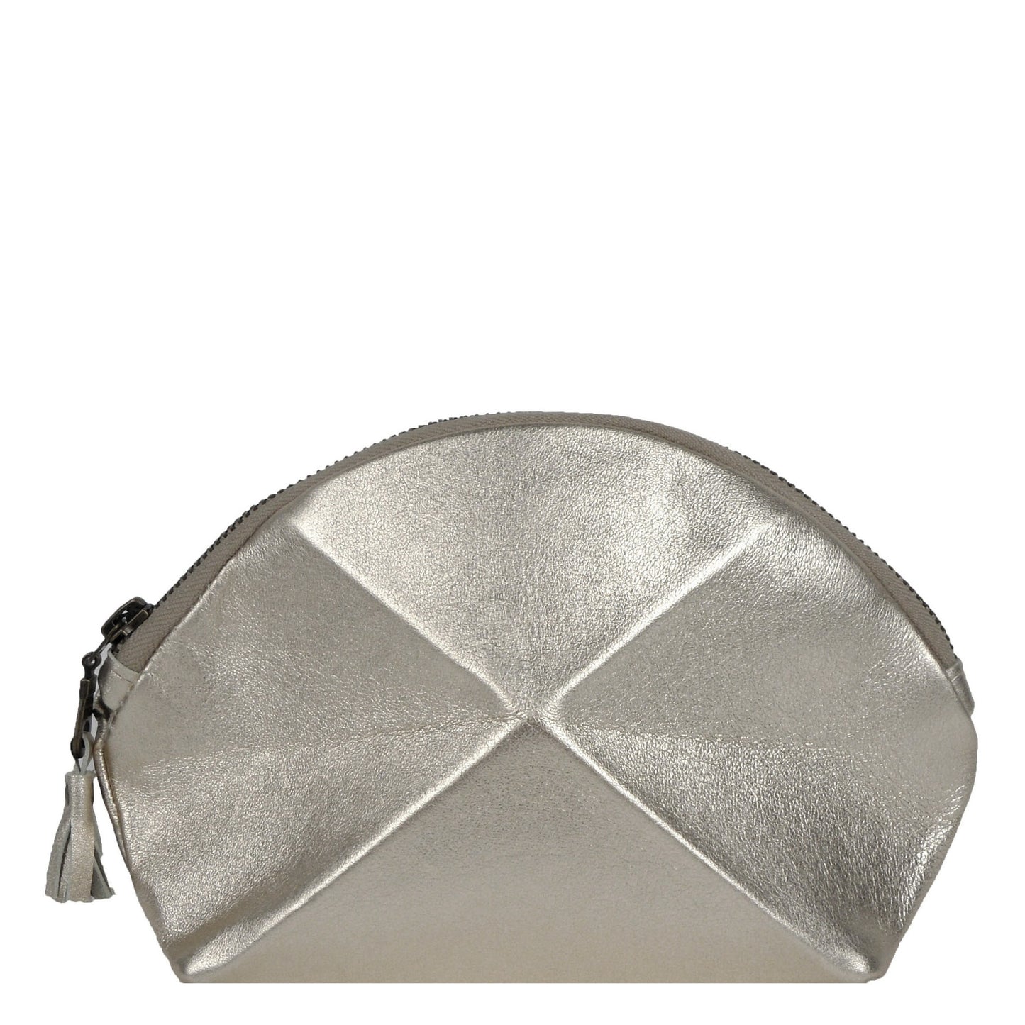 Make up Tasche " Pyramide" - Silber