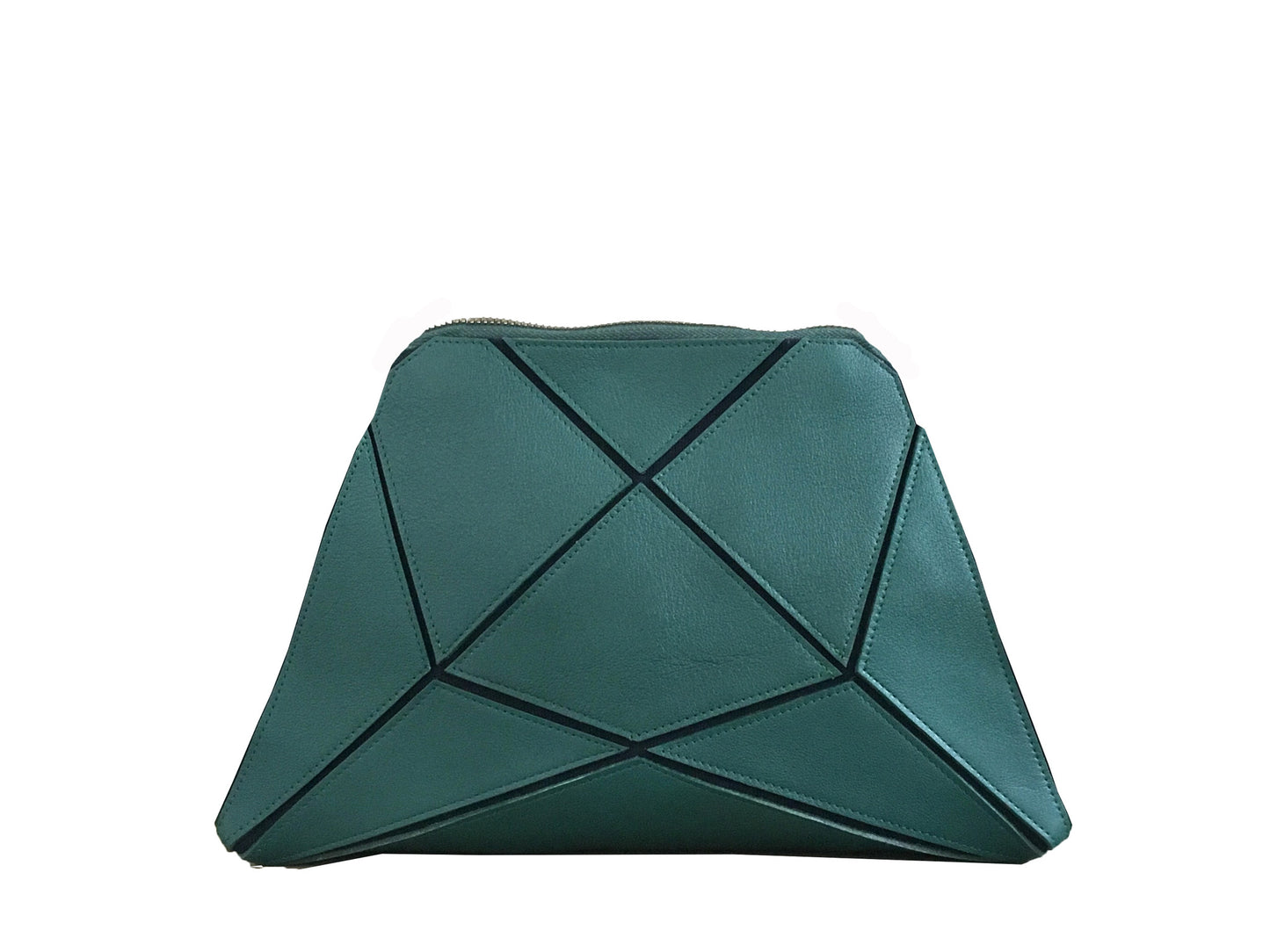 Faltbare Clutch – Origami-Tasche – Grün