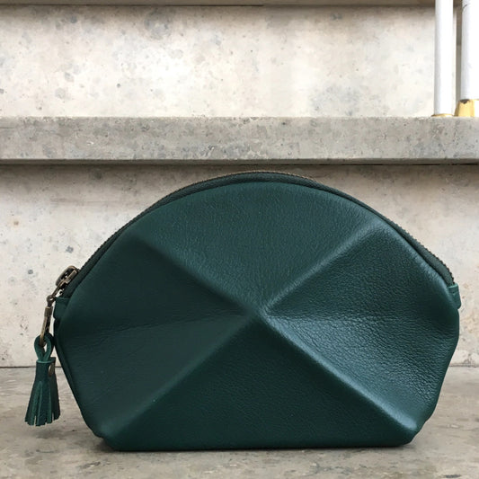 Pyramid cosmetic bag - Green